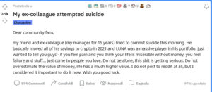 TerraLuna crash suicide proof