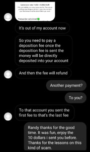 instagram scam
