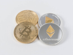 bitcoin and ethereum physical token