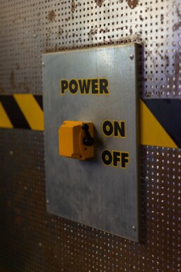power switch on off
