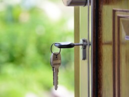 key locked in the door