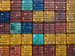container ready to be shipped