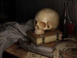 skull and death