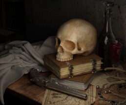 skull and death